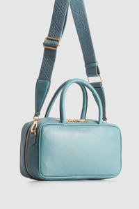 Charli Leather Bowling Bag