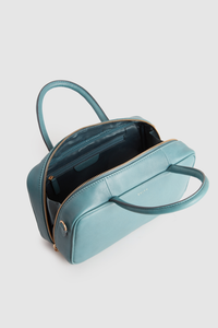 Charli Leather Bowling Bag