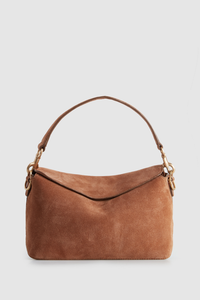 Clara Leather Suede Grab Bag