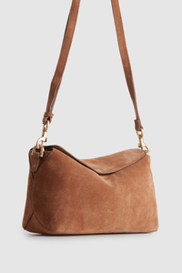Clara Leather Suede Grab Bag