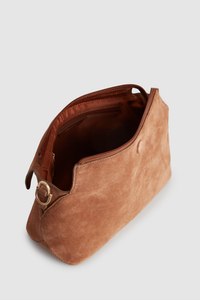 Clara Leather Suede Grab Bag