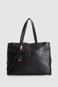 Margo Leather Laptop Tote Bag