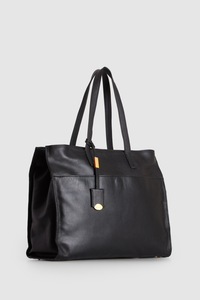 Margo Leather Laptop Tote Bag