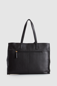 Margo Leather Laptop Tote Bag