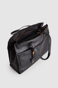 Margo Leather Laptop Tote Bag