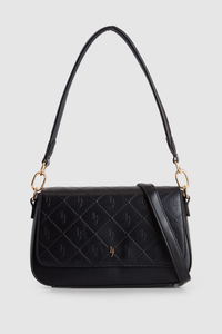 Embossed Shoulder Bag