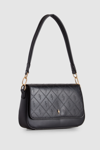 Embossed Shoulder Bag
