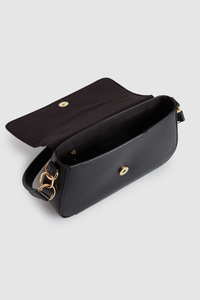 Embossed Shoulder Bag