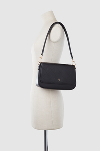 Embossed Shoulder Bag