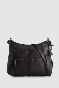 Maggie Leather Crossbody Bag