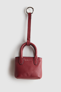 Grace Leather Mini Bag Charm