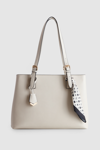 Tote Bag With Scarf