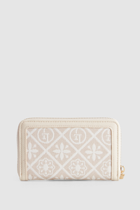 Jacquard Ziparound Wallet