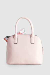 Floral Scarf Dome Bag