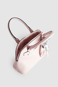 Floral Scarf Dome Bag