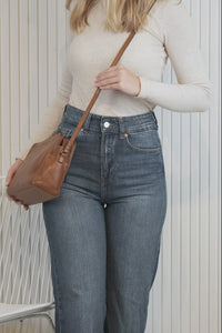 Maya Leather Crossbody Bag