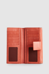 Maya Leather Large Clutch