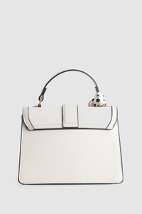 Scarf Top Handle Bag